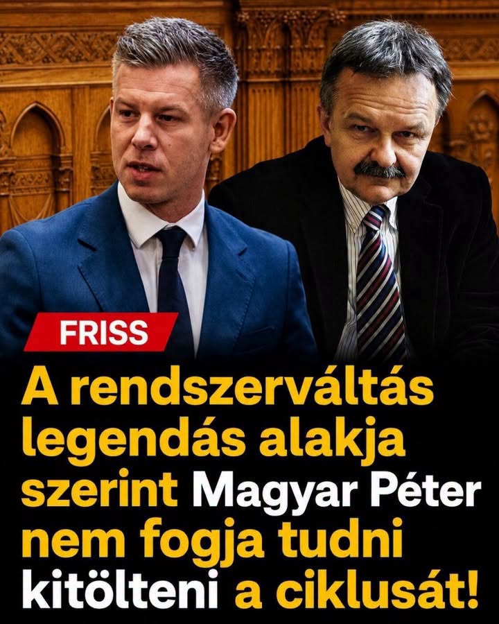 Politikai bomba: Debreczeni József szerint Magyar Péter nem húzza ki a ciklus végéig!