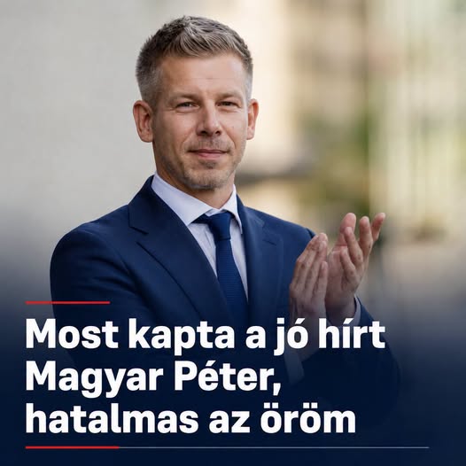 Megtörtént! Most kapta a jó hírt Magyar Péter, hatalmas az öröm! – Mindenki ERRE várt: Megtörtént! Most kapta a jó hírt Magyar Péter, hatalmas az öröm! – Mindenki ERRE várt: