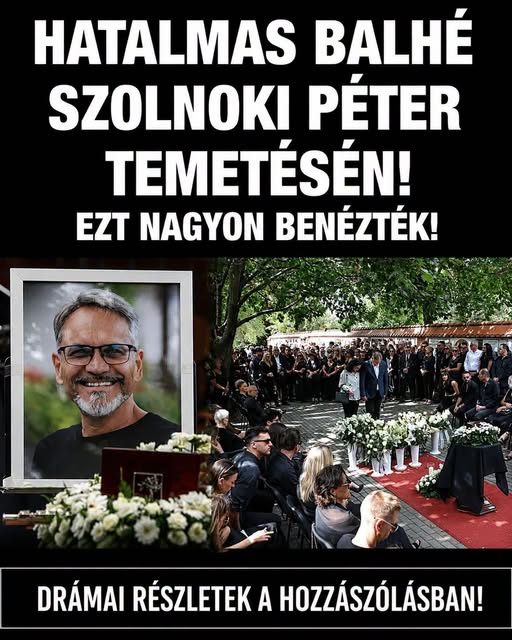 Megrázó események Szolnoki Péter temetésén! Mindenki sírni kezdett, amikor meglátták, hogy mi történt: Megrázó események Szolnoki Péter temetésén! Mindenki sírni kezdett, amikor meglátták, hogy mi történt: